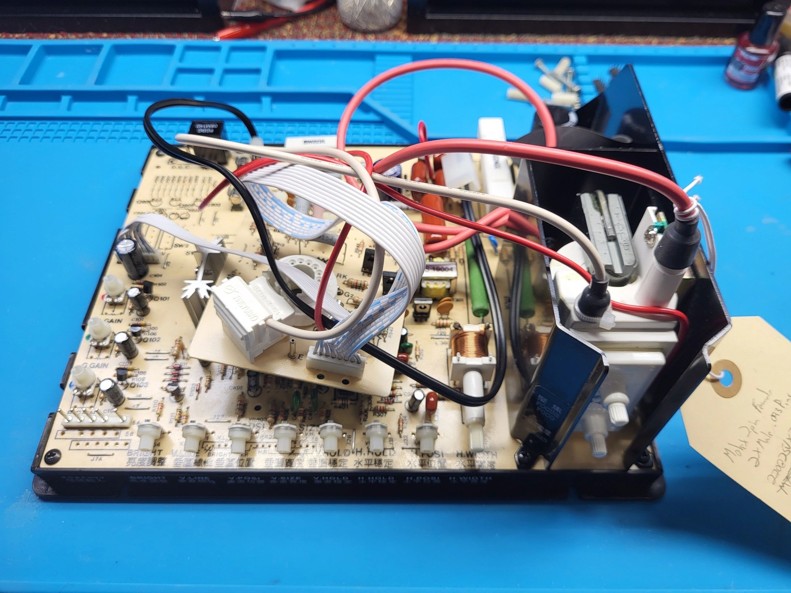 Wei-Ya 820H — refurbished arcade monitor chassis